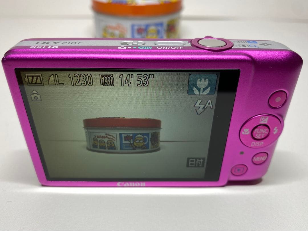Canon IXY 210F コンパクトデジタルカメラ ピンク