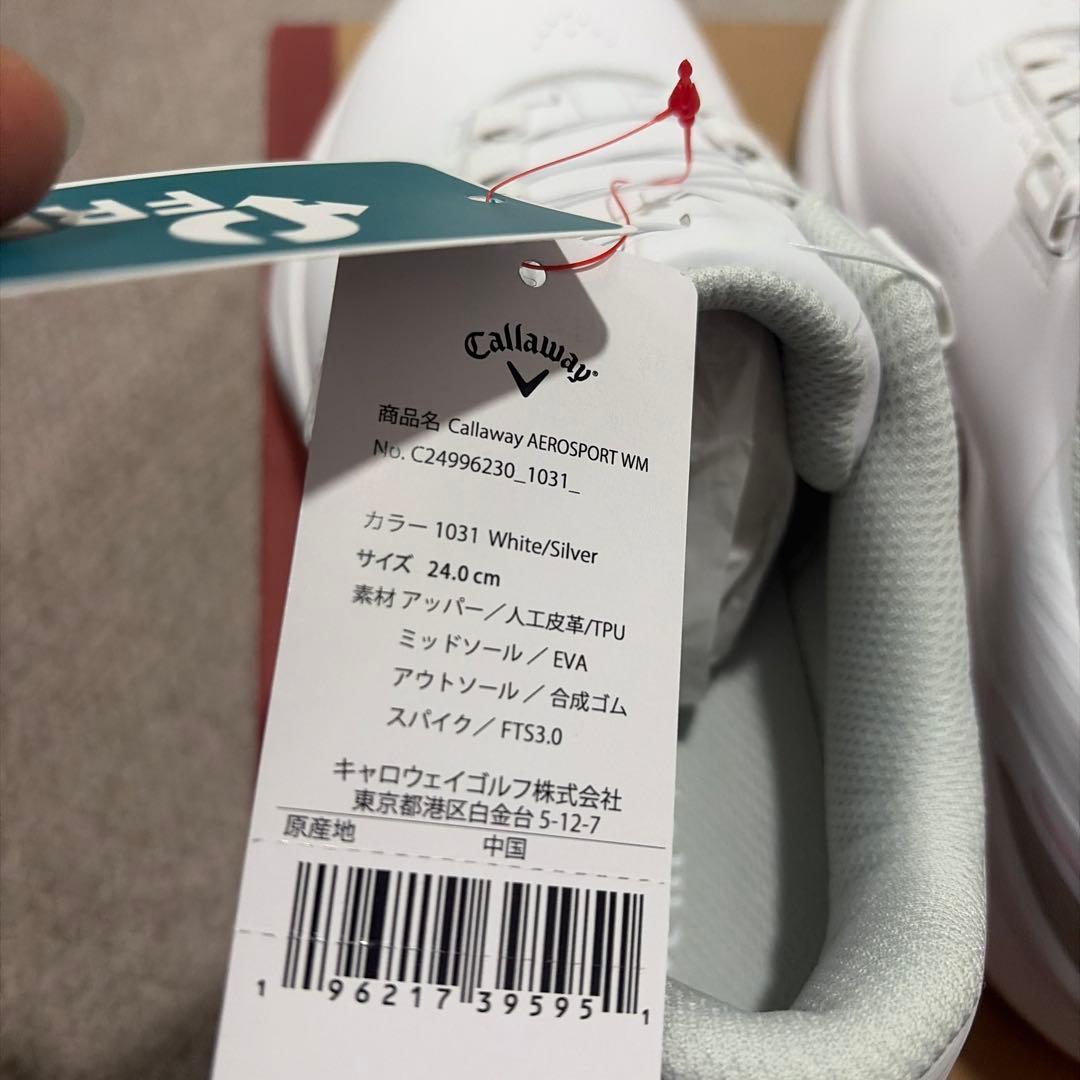新品未使用タグ付き キャロウェイ　レディース　ゴルフシューズ