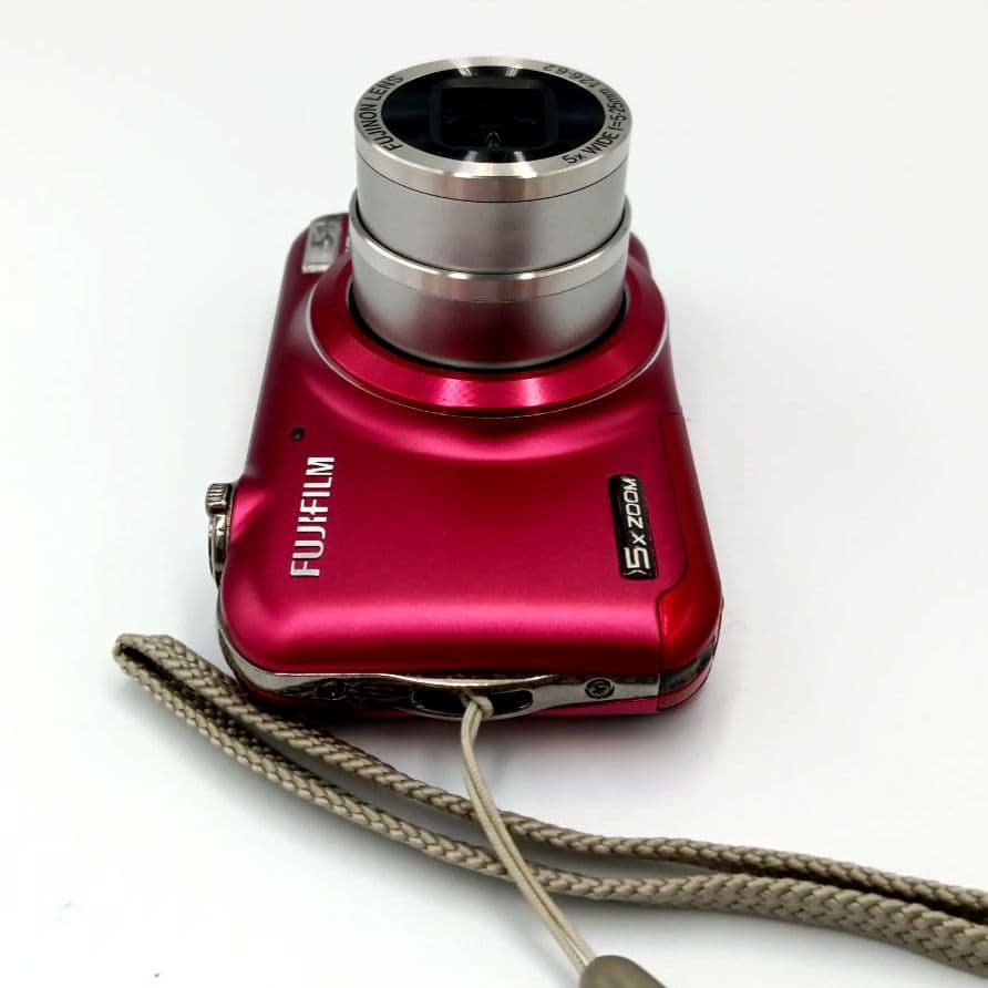 FUJIFILM Finepix JX400 デジタルカメラ レッド