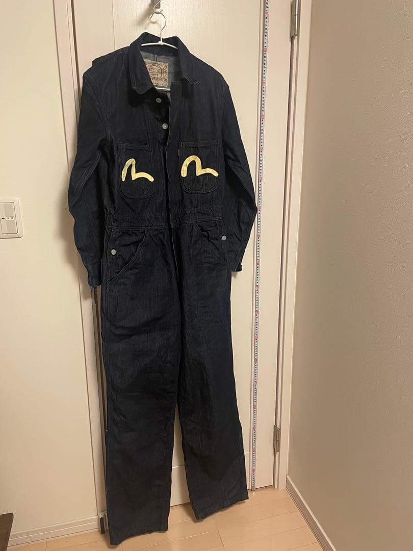 【(^^)】Evis エヴィスジーンズ　つなぎ　サイズ40