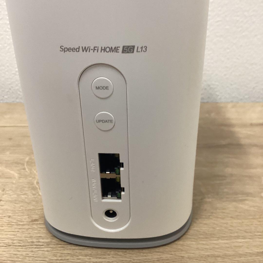 【 美 品 】 Speed Wi-Fi  5G L13 本体