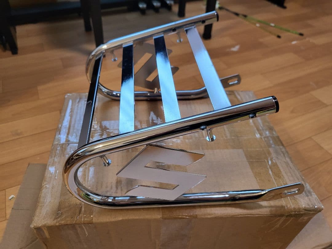 ゆ*ょ様 GS400L　Sマーク　キャリア　タンデムバー　レア物