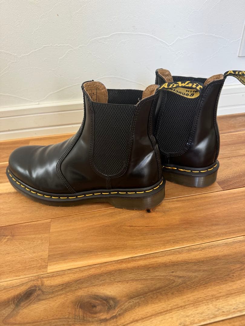 【MIZUNA】ドクターマーチン　サイドゴアブーツ 25cm UK6