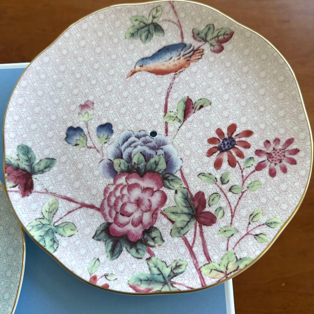 【未使用】 カッコー 2段ケーキスタンド