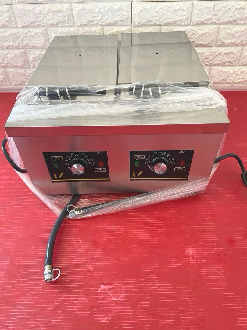 電気式ゆで麺器 多用途 うどん ラーメン てぼ 麺湯切り