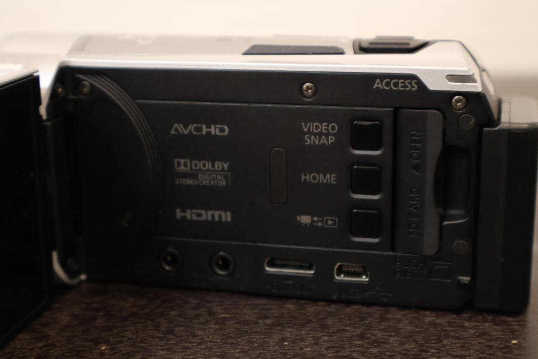 【動作良好】Canon デジタルビデオカメラ iVIS HF R31 シルバー