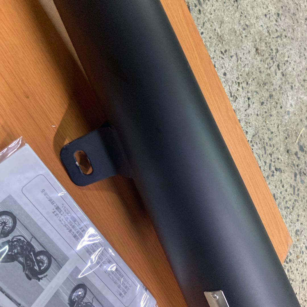 レブル250 OverRacingスリップオンマフラー 説明書、取付金具付き