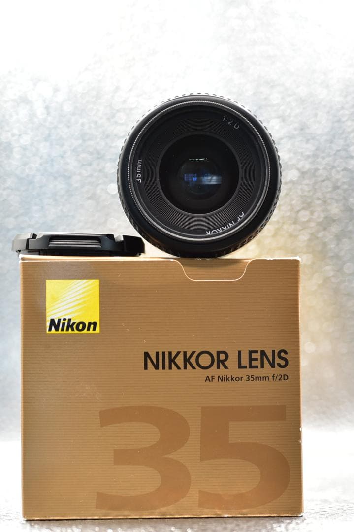 元箱あり　Nikon AF Nikkor 35mm f/2D レンズ