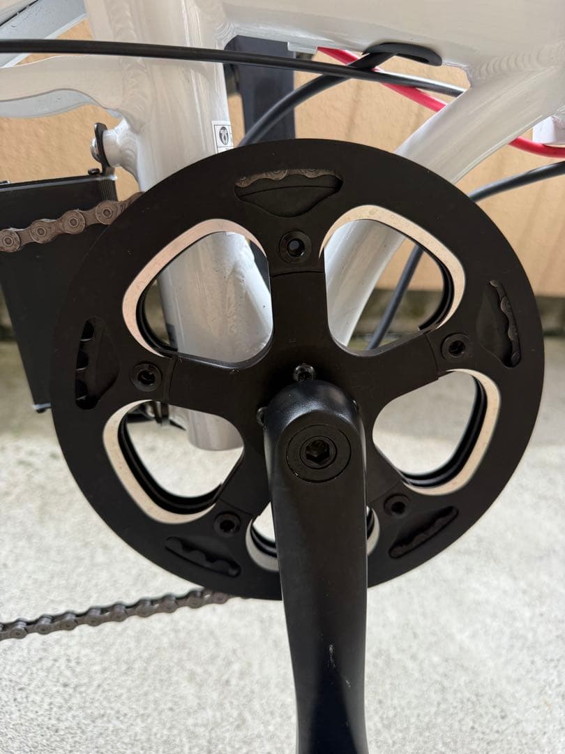 TRANS MOBILLY 折りたたみ自転車 ホワイト