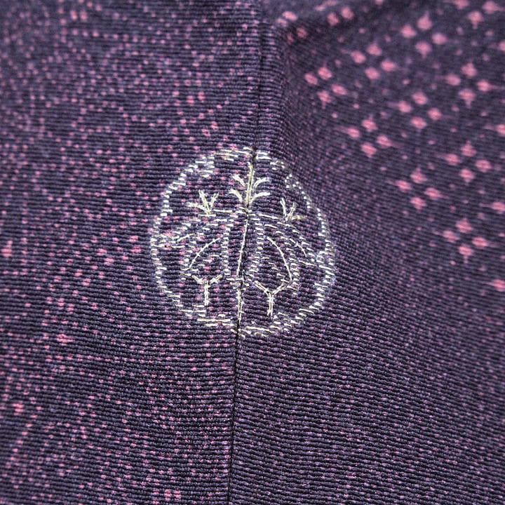 【三越】お誂え　伝統工芸士【寺山存男】　お茶会・入学園式にも　新品の江戸小紋です