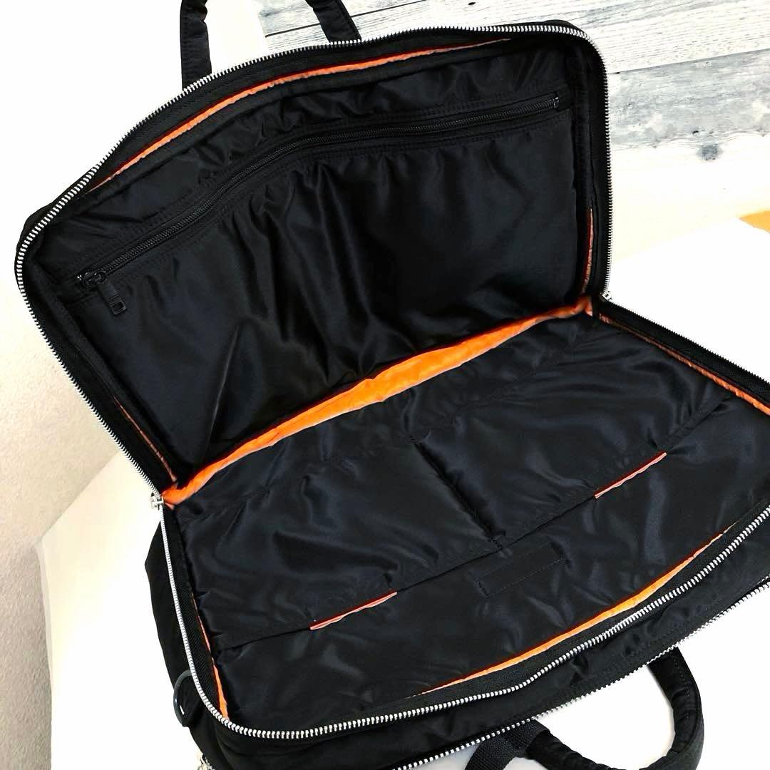 新品同様✨新型 ポータータンカー ビジネスバッグ3way 2層 A4可 ブラック