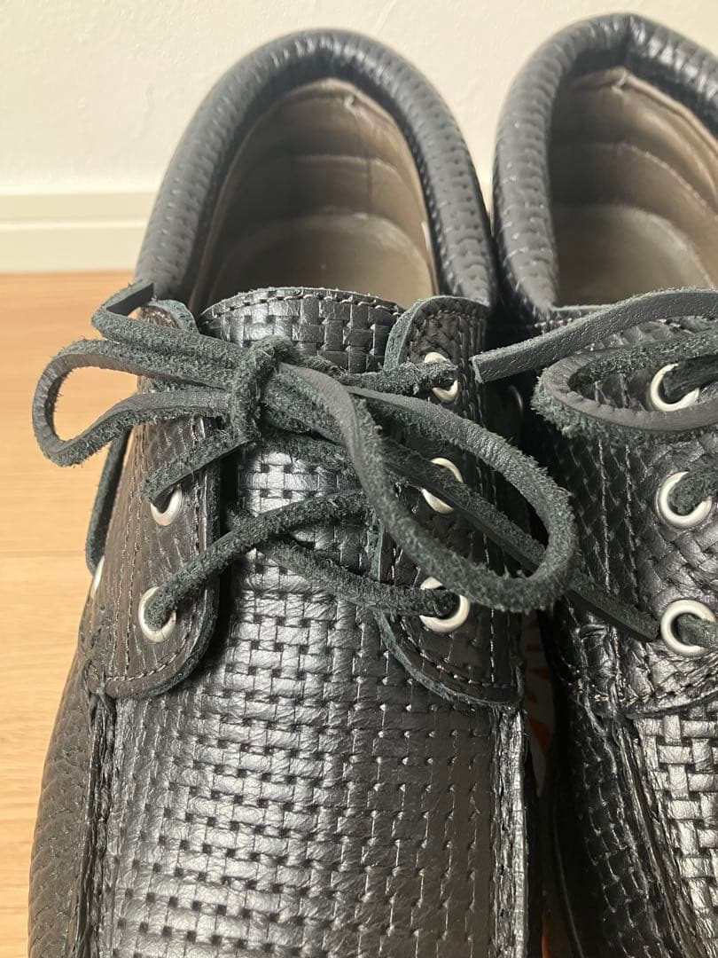 Timberland 3eye 27㎝　新品未使用　ブラック　オールレザー　希少