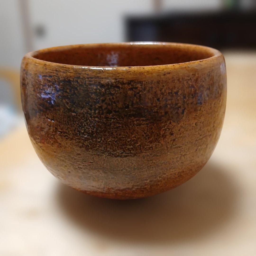 大樋焼　抹茶茶碗