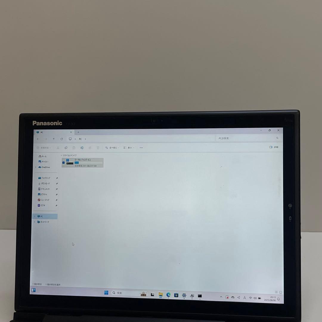 Windowsタブレット本体 #076 Panasonic CF-XZ6 2in1 i5-7300U 8GB