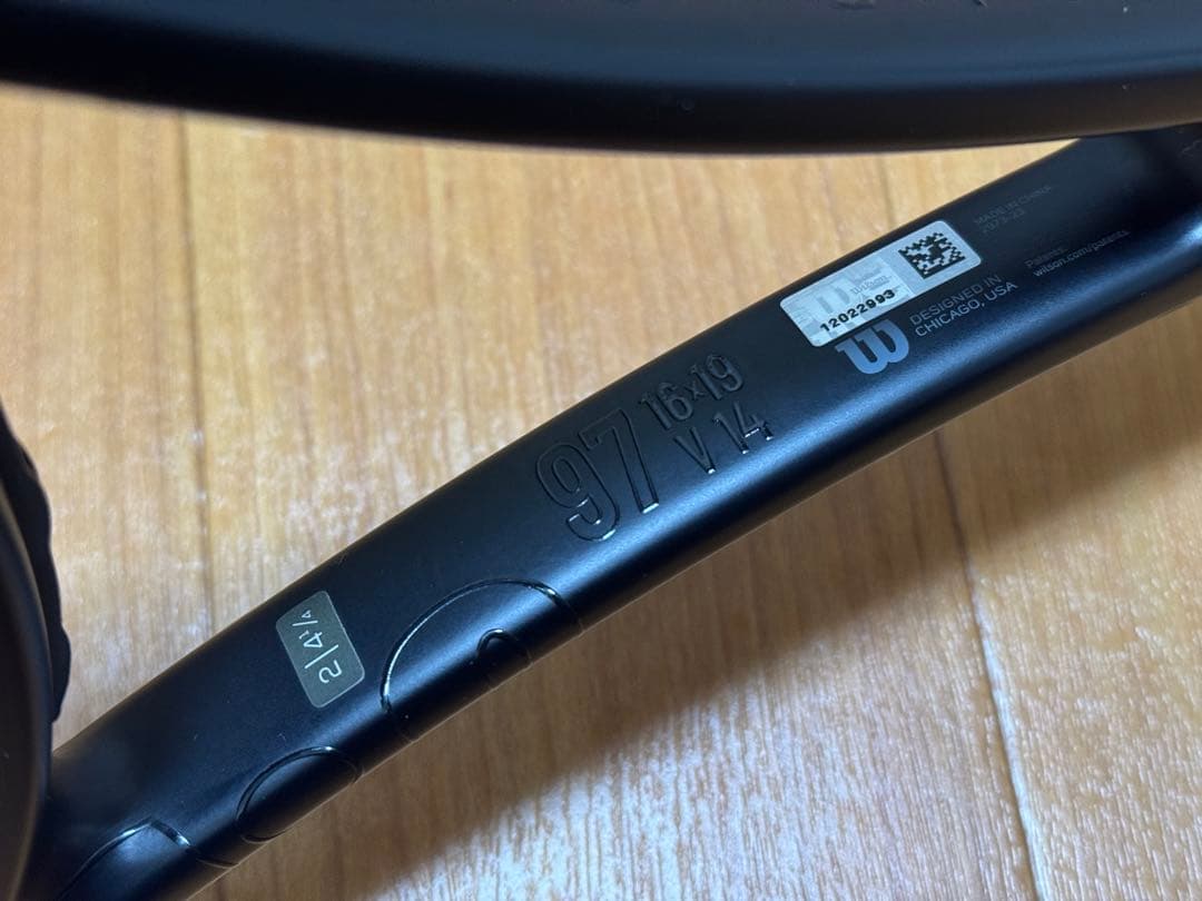 ラケット(硬式用) Wilson PRO STAFF 97 noir V14.0 G2