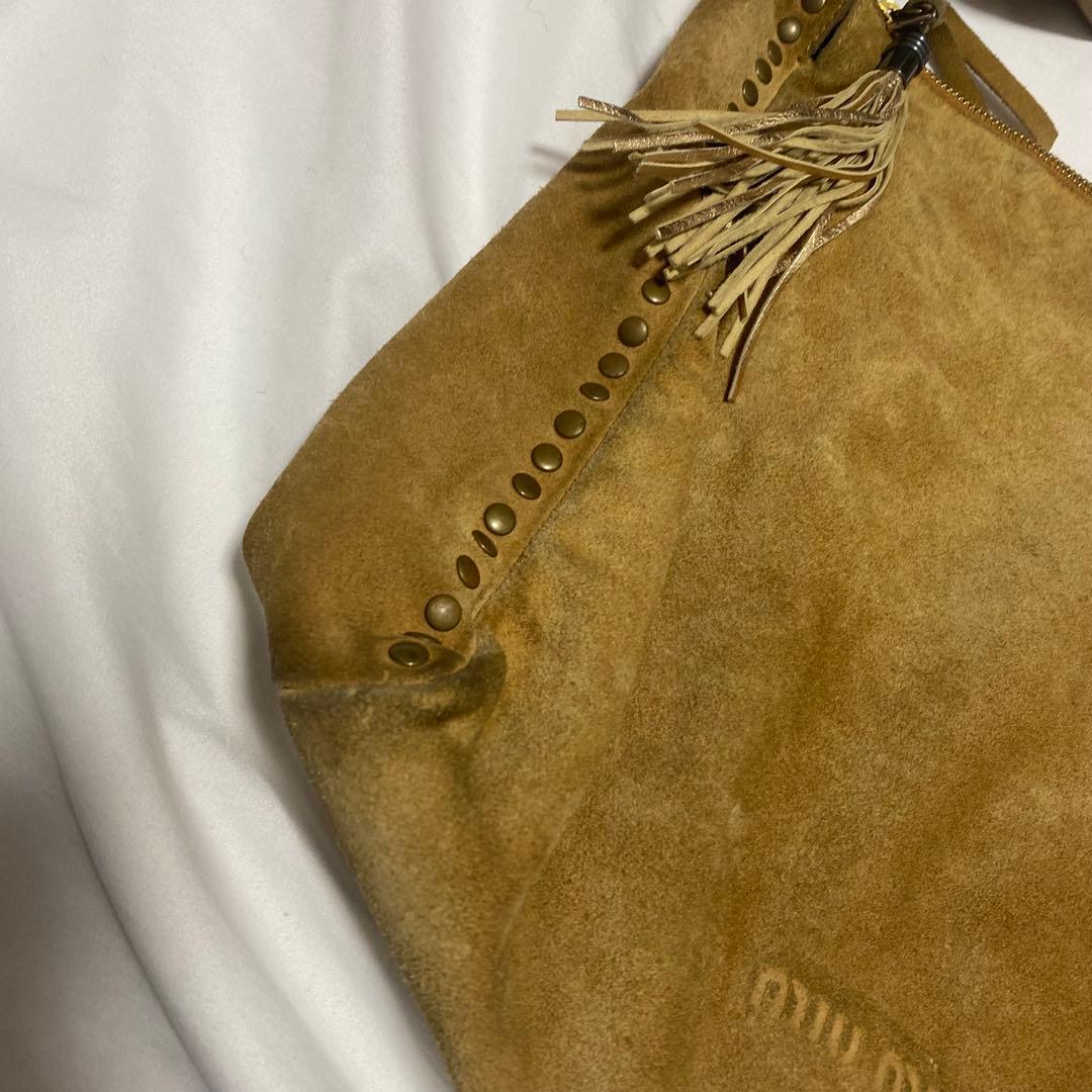 Miu Miu スエード　バッグ