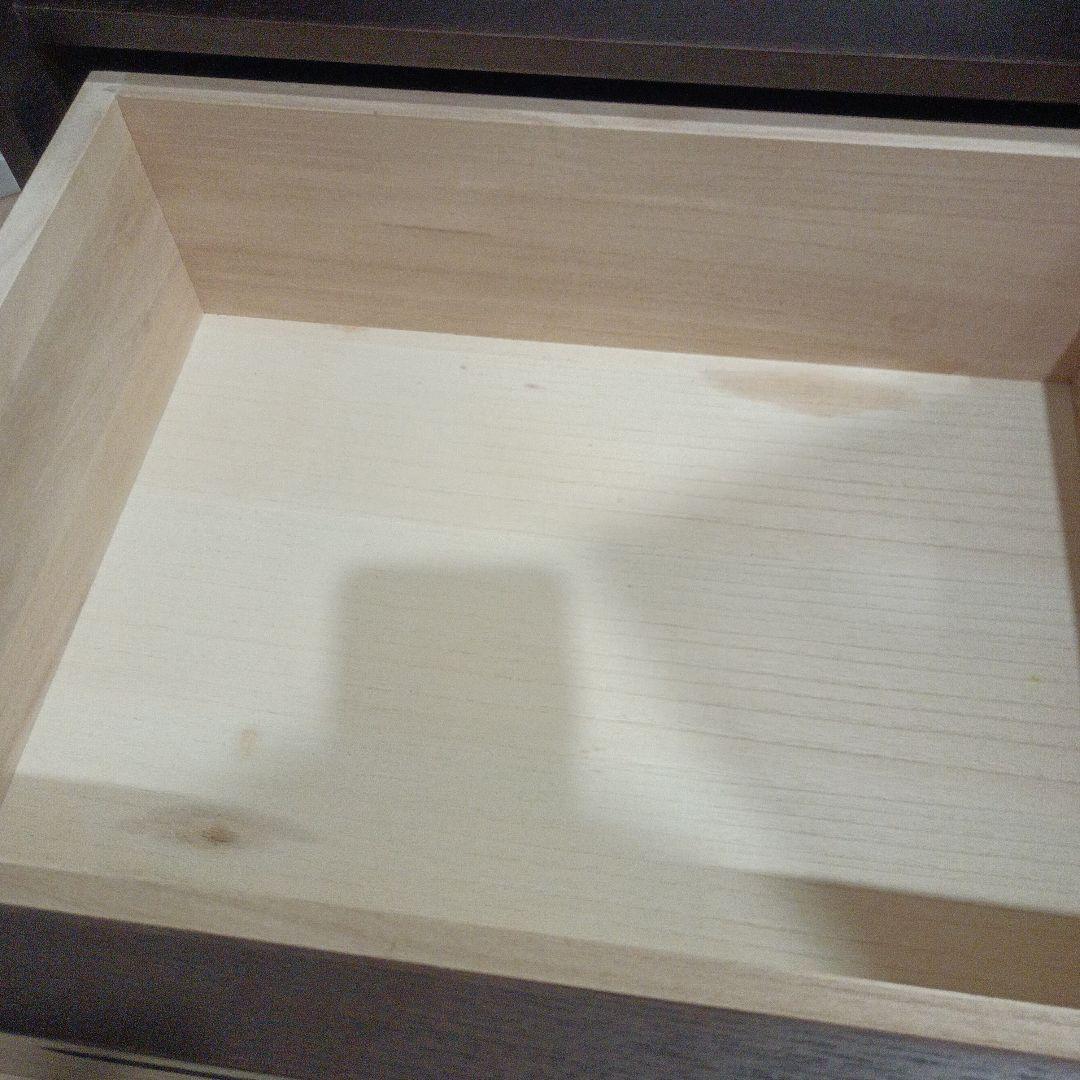 IDC大塚家具　ナイトサイドテーブル「インセンス2」ブラウン