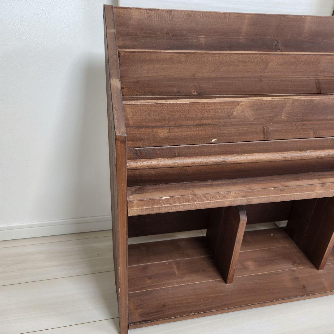 人と木 木製 日本製 子供用 本棚 絵本棚 北欧 モンテッソーリ