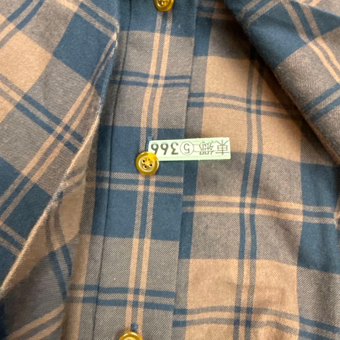 ヴィヴィアンウエストウッド　チェック柄シャツ　リボン　Mサイズ　日本製　極美品