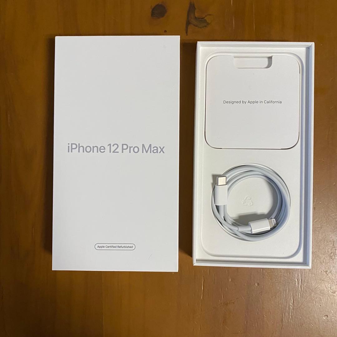 【箱・付属品あり】iPhone 12Pro Max 128GB