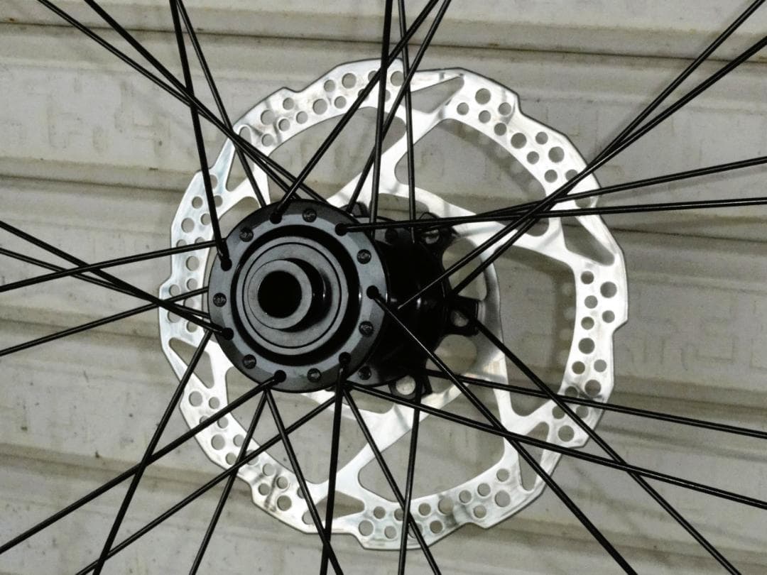 ディスク用ホイール　タイヤ付前後セット(メリダ／スクルトゥーラ2023付属)中古