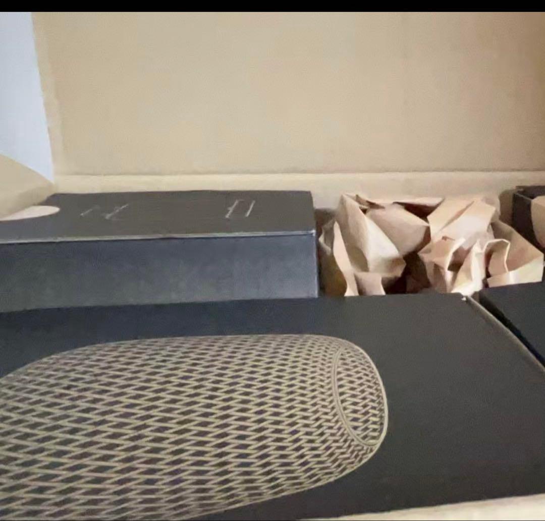 IKEA SYMFONISK スピーカーランプblackとランプベース竹