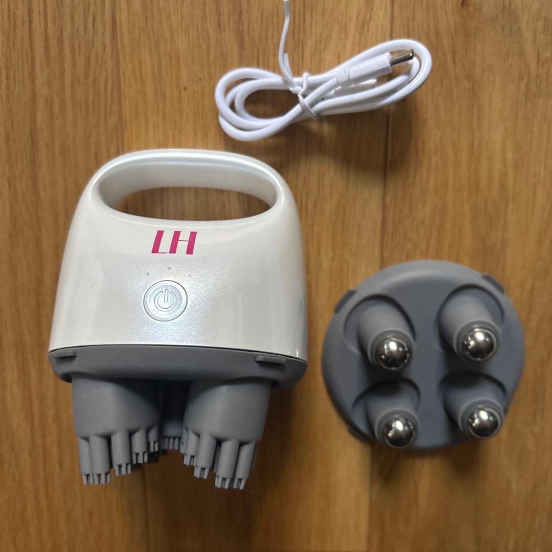 LH スカルプヘッドスパプラス マッサージ機 本体と付属品一式