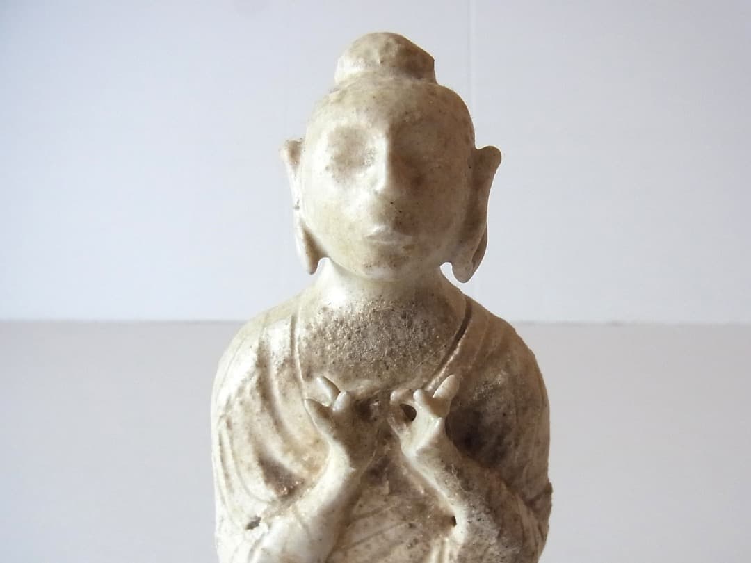 小嶋亜創『長石釉陶仏』初期伊万里 李朝 古唐津 黒高麗 オンギ くらわんか