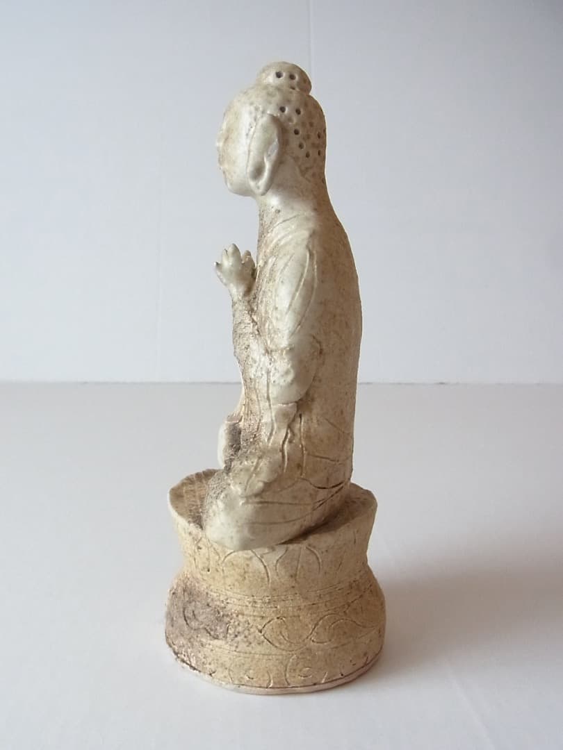 小嶋亜創『長石釉陶仏』初期伊万里 李朝 古唐津 黒高麗 オンギ くらわんか