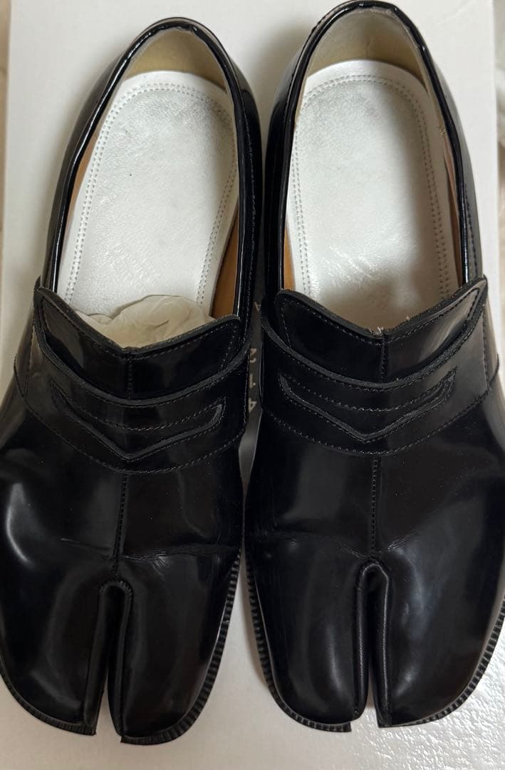 Maison Margiela Tabi 足袋 ローファー ブラック 38