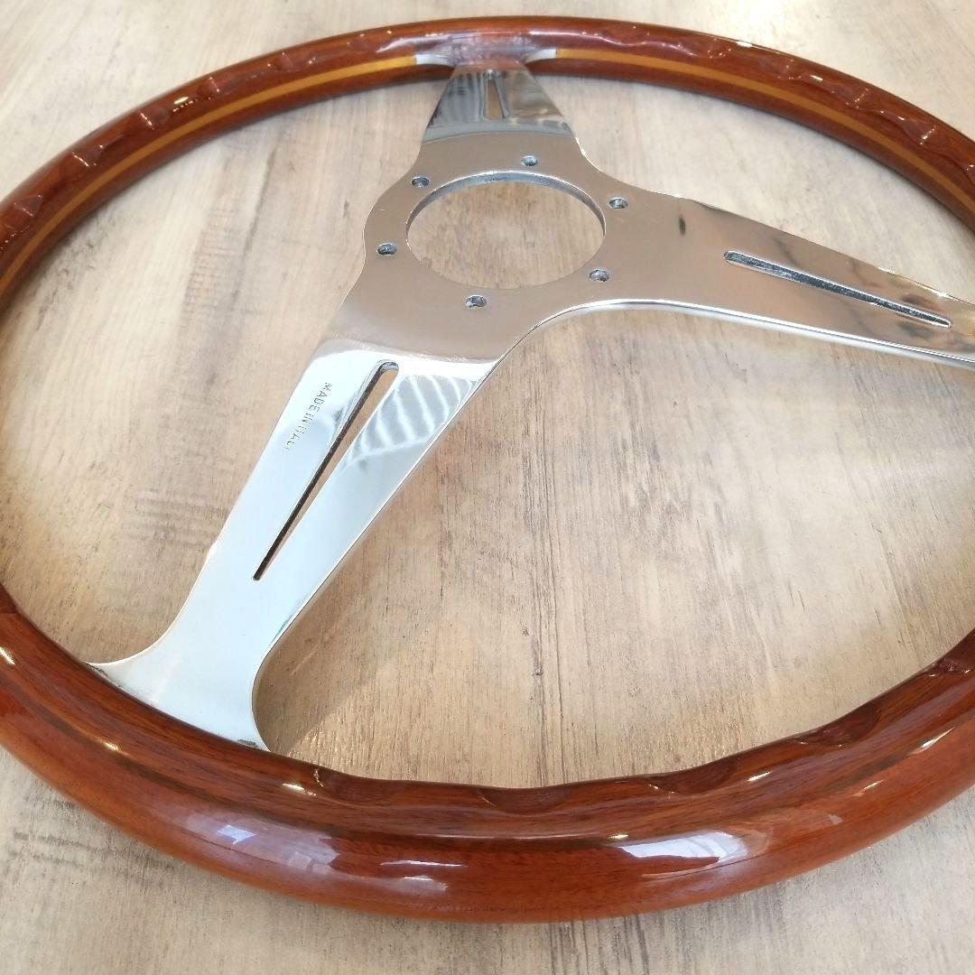 【大径稀少】NARDI☆ナルディクラシックウッドポリッシュ/ヴィンテージ39Φ