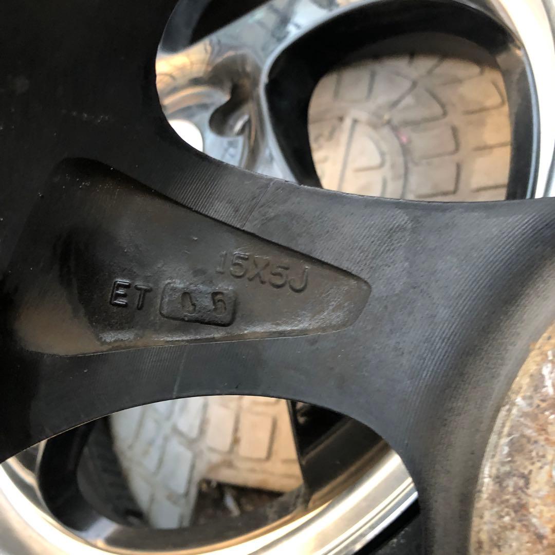 15インチ　ESPER FIVE エスパーファイブ　深リム