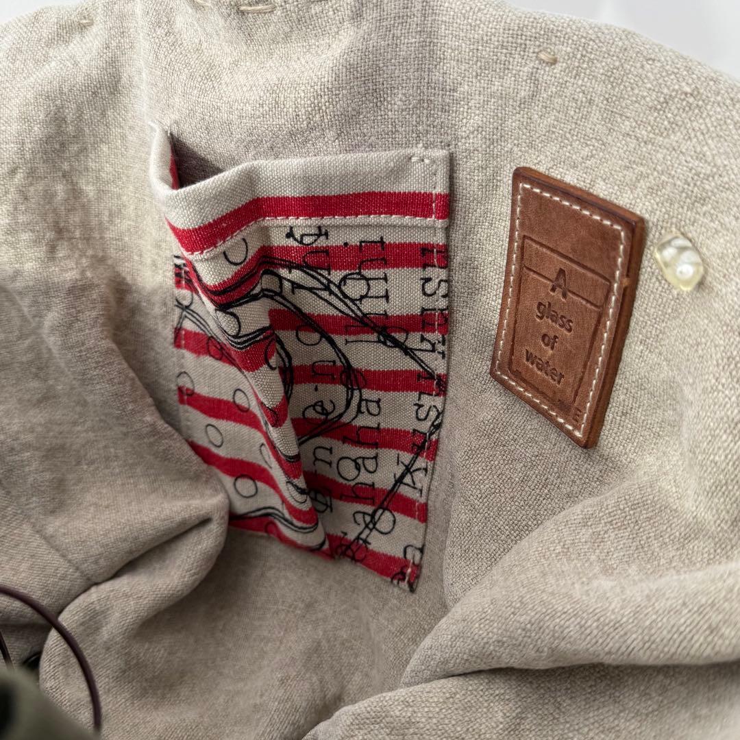 【美品✨️】eb.a.gos エバゴス オイルショルダー 1本手 かごバッグ 紅籐