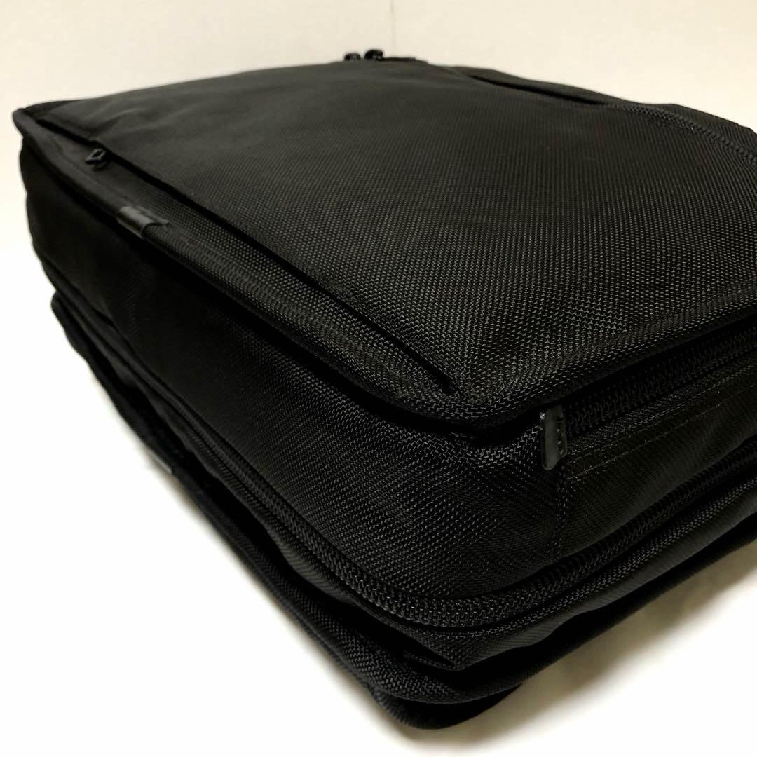 未使用級✨TUMI ビジネスバッグ 2way 2層 マチ拡張 26141DH 黒