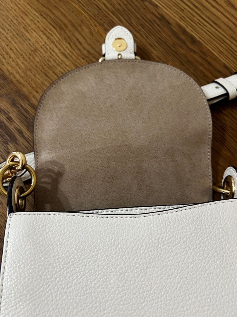 COACH ショルダーバッグ ホワイト 保存袋付き