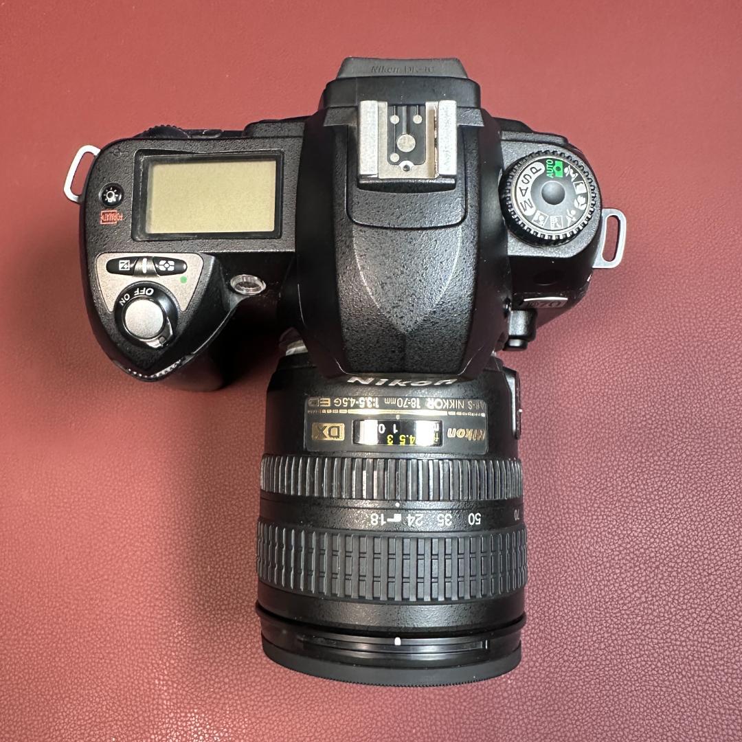 ニコン D70 デジタル一眼レフカメラ 18-70mmレンズ、CF32GB付き