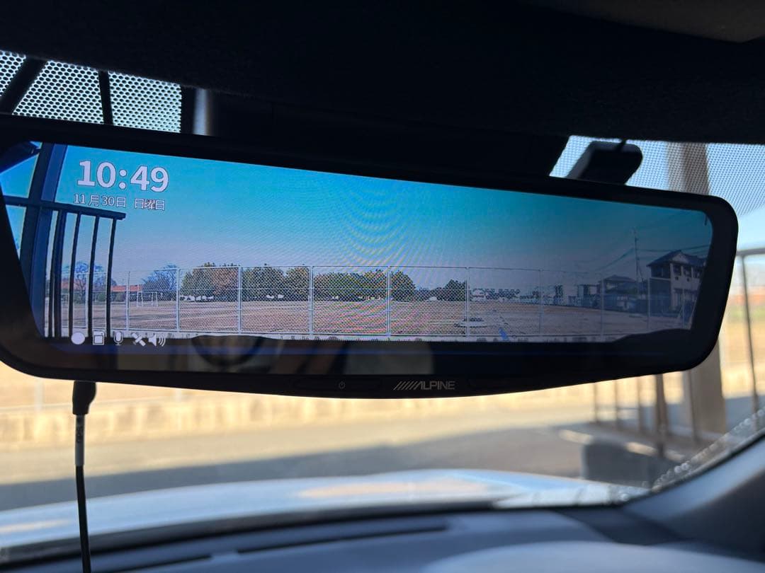 ALPINE DVR-DM1200A-IC 12型デジタルミラー型ドラレコ