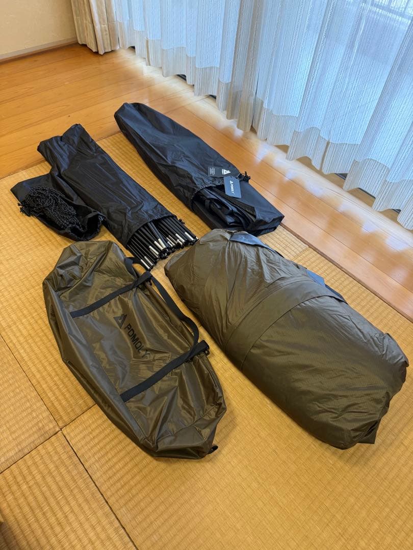 値下げ POMOLY （ポモリー）Dome X4 グランドシート付き