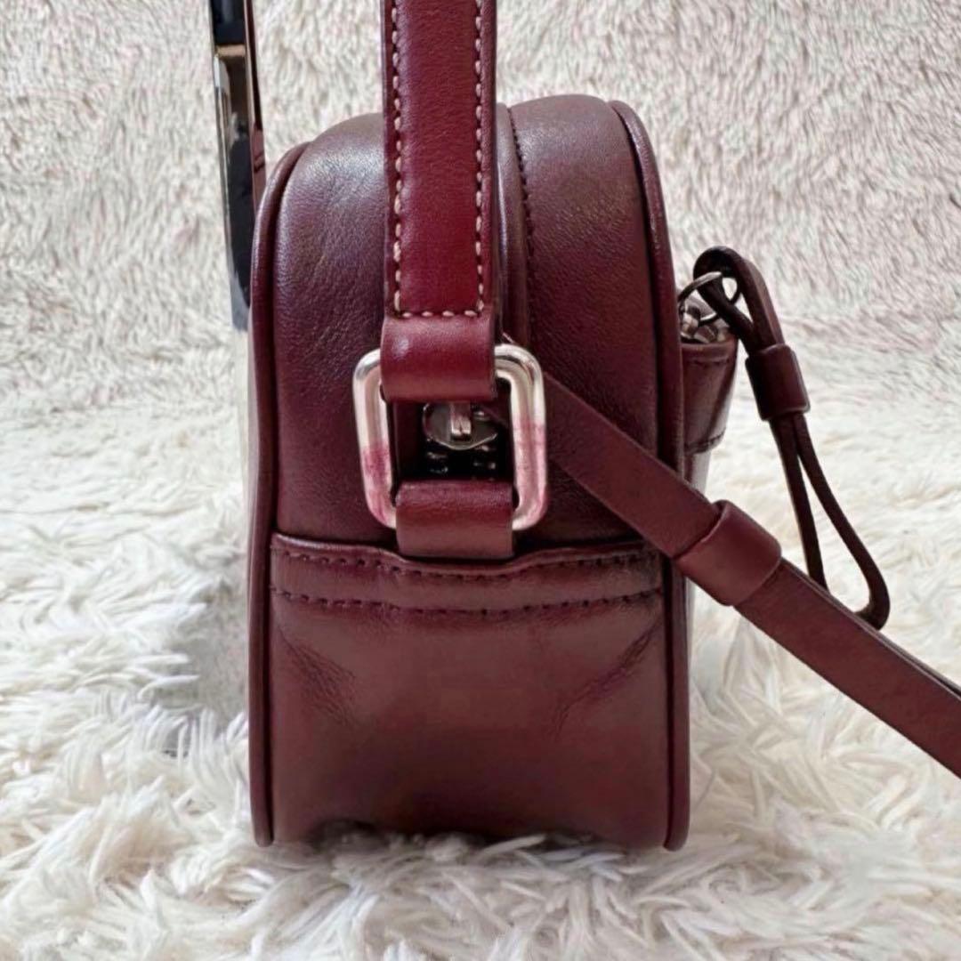 美品✨COACH コーチ ワンショルダーバッグ チャーム ボルドー y2k