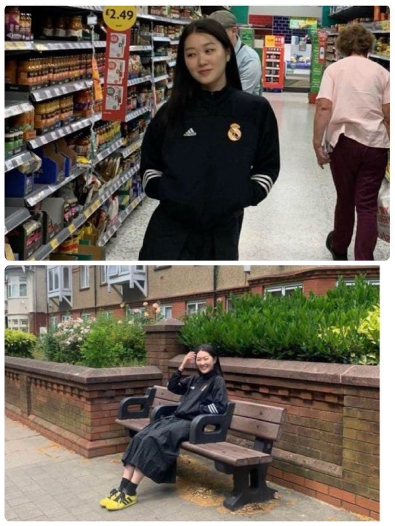 【希少】y2k/adidas×レアルマドリード/柴田ひかり/トラックジャージ上下