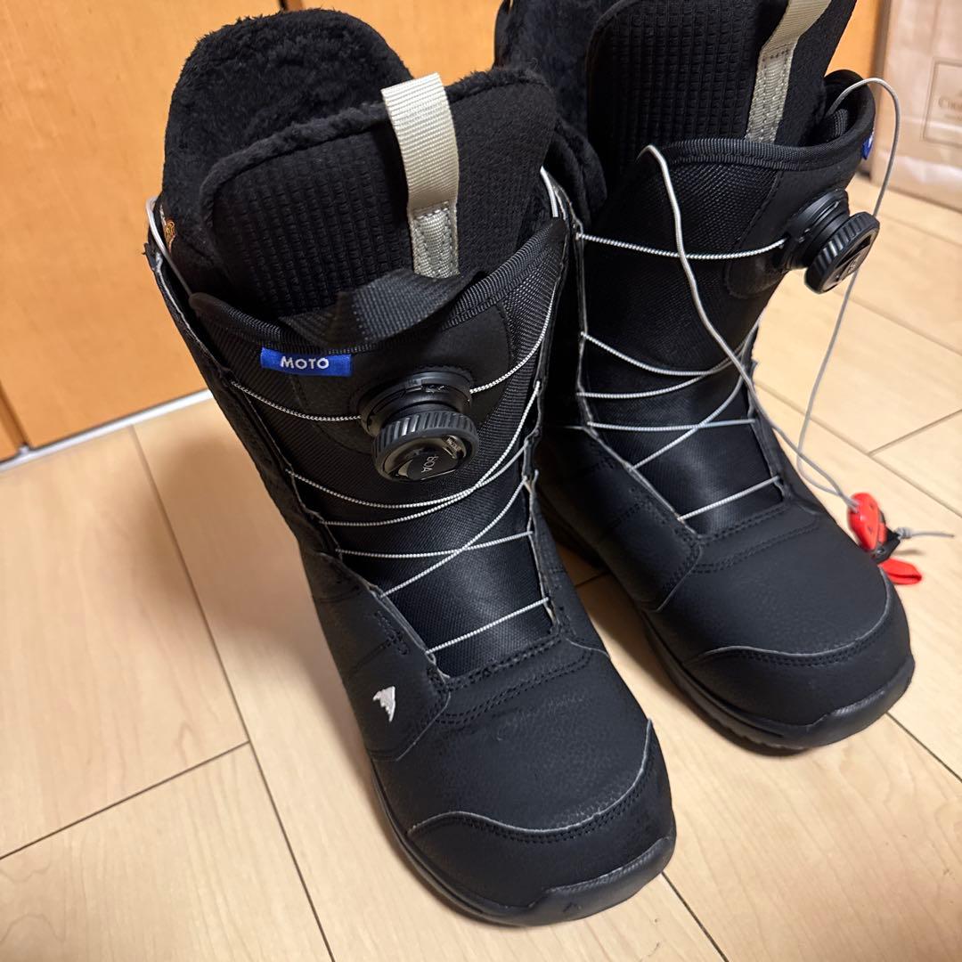 【美品】BURTON MOTO BOA WIDE スノーボードブーツ ブラック