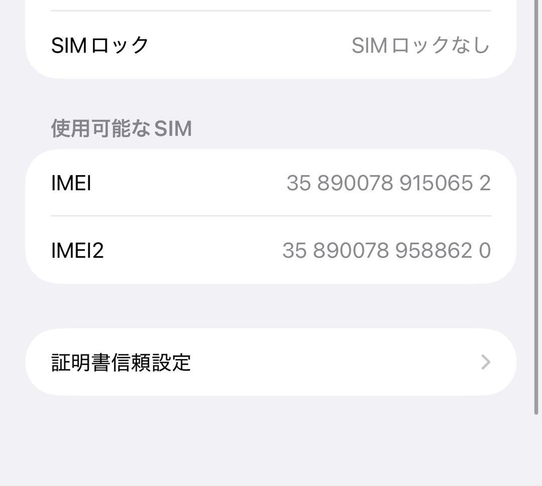 Apple iPhone 13 pro max グラファイト 128GB
