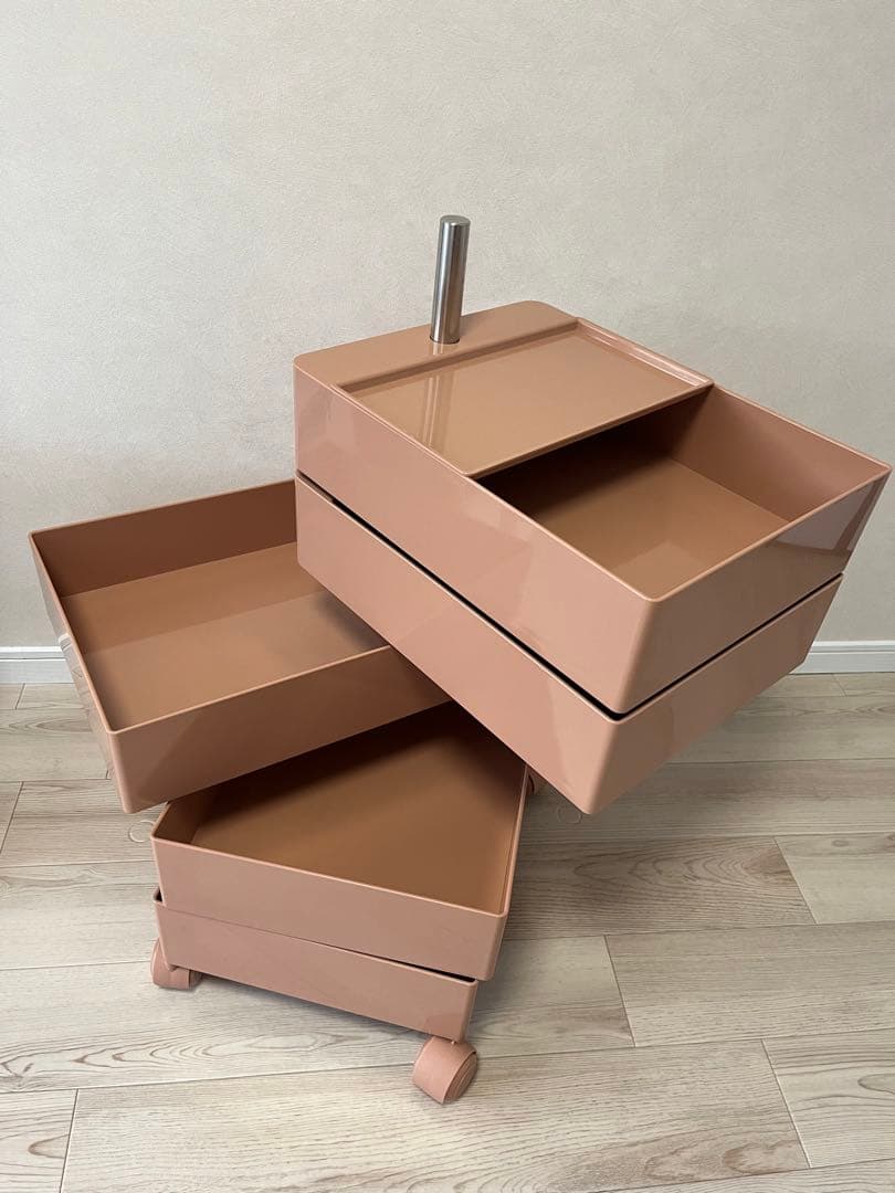 【younggagu】韓国家具　トローリー収納棚ワゴン