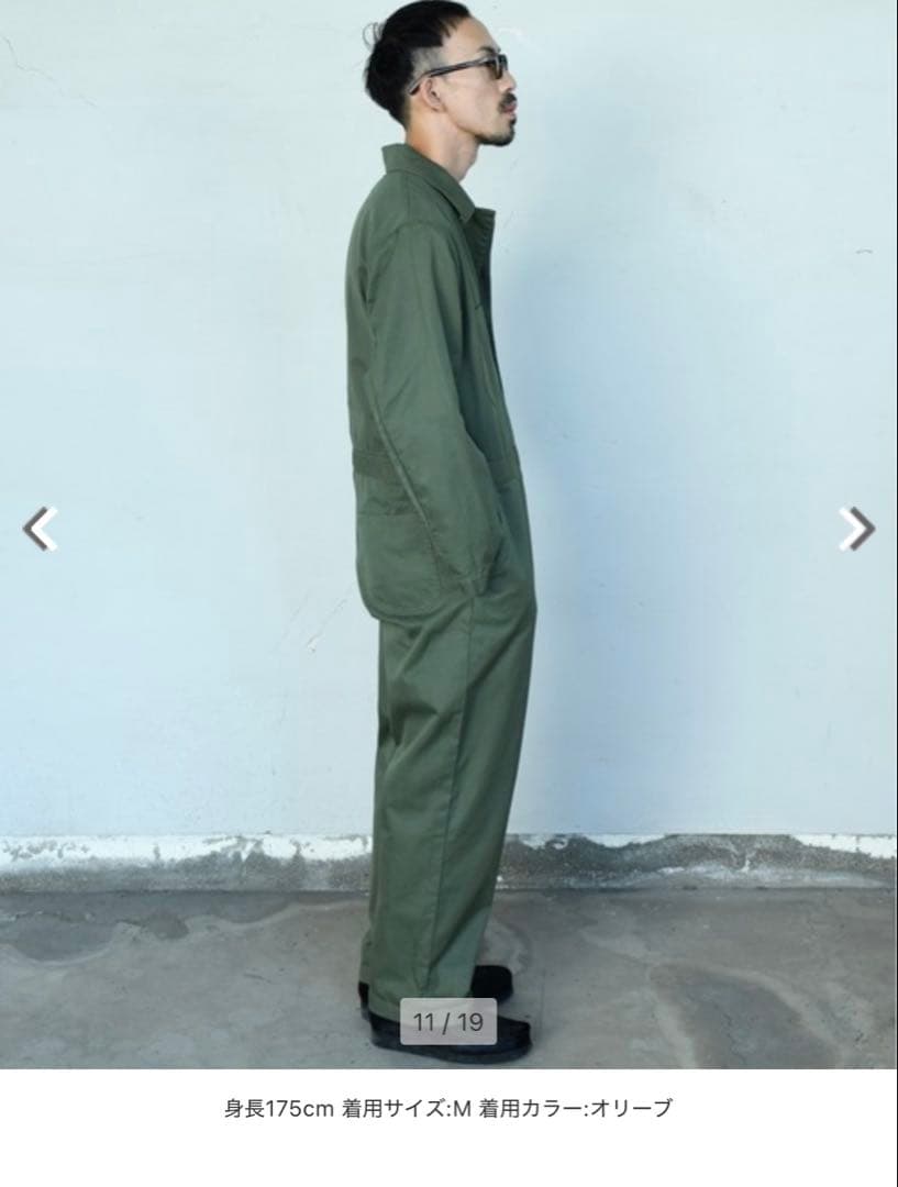 【DENIM DELIGHT DAYS】ギャバジンオールインワン