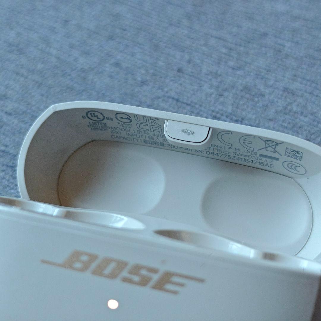 【最終値下げ】Bose Ultra Open Earbuds 充電ケース　白