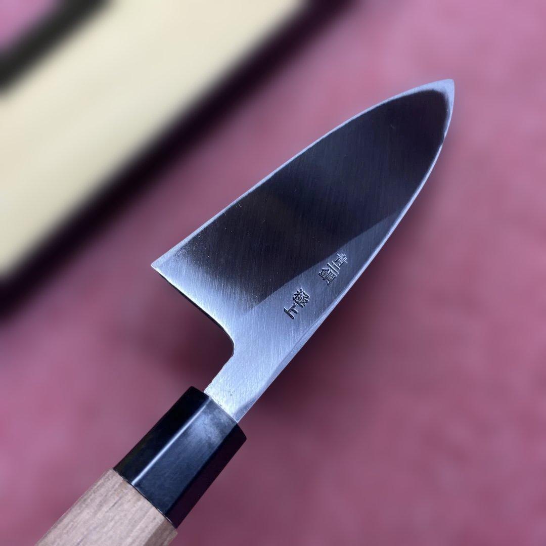 青二鋼　出刃包丁　150㎜ 5寸