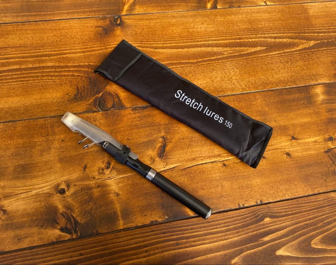 トラウトセット　トラウトロッド　渓流釣り　軽量　カーボンロッド　ルアーウォレット