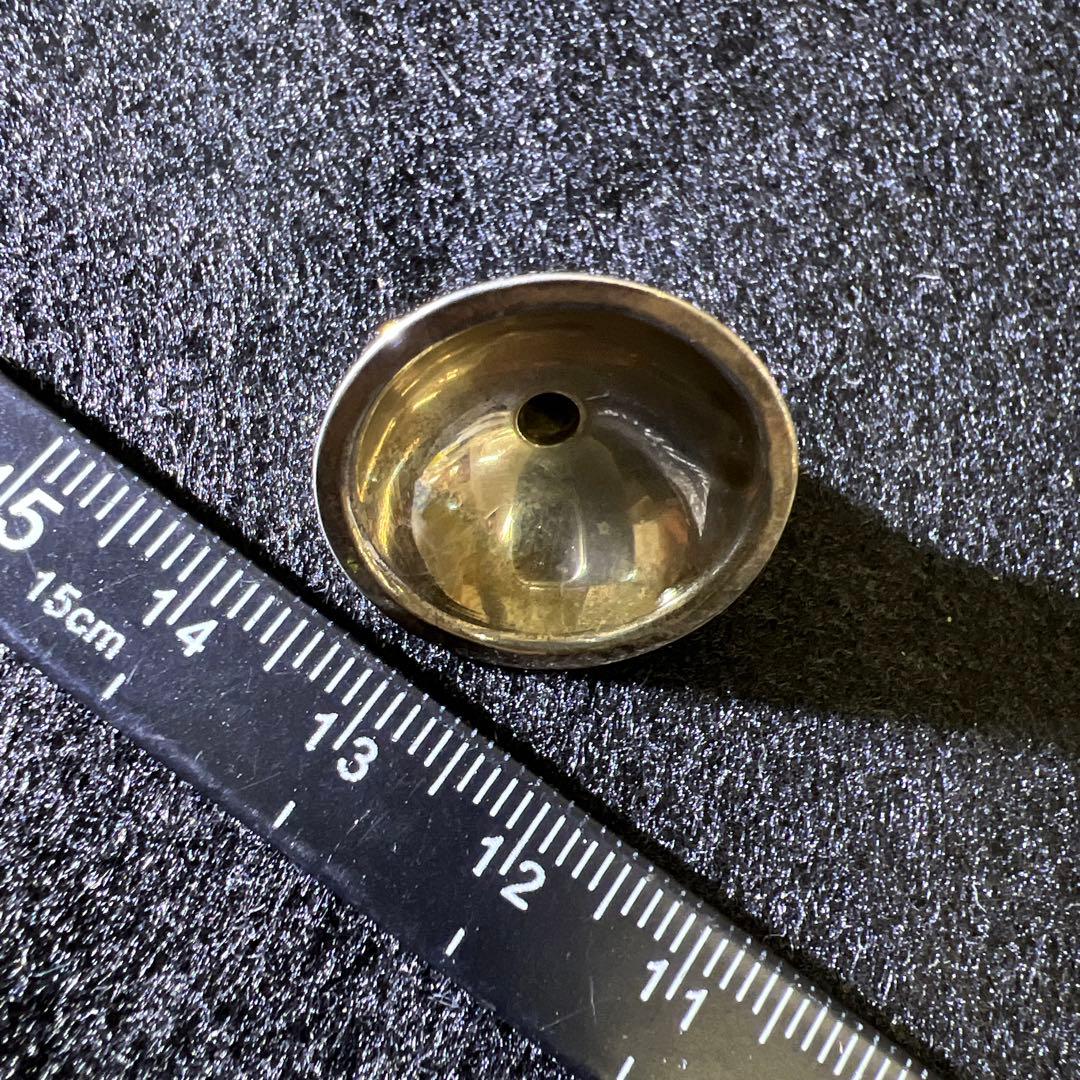 銀製刻印　透彫小花入　180g高さ6㎝　東Y7-1218☆2F