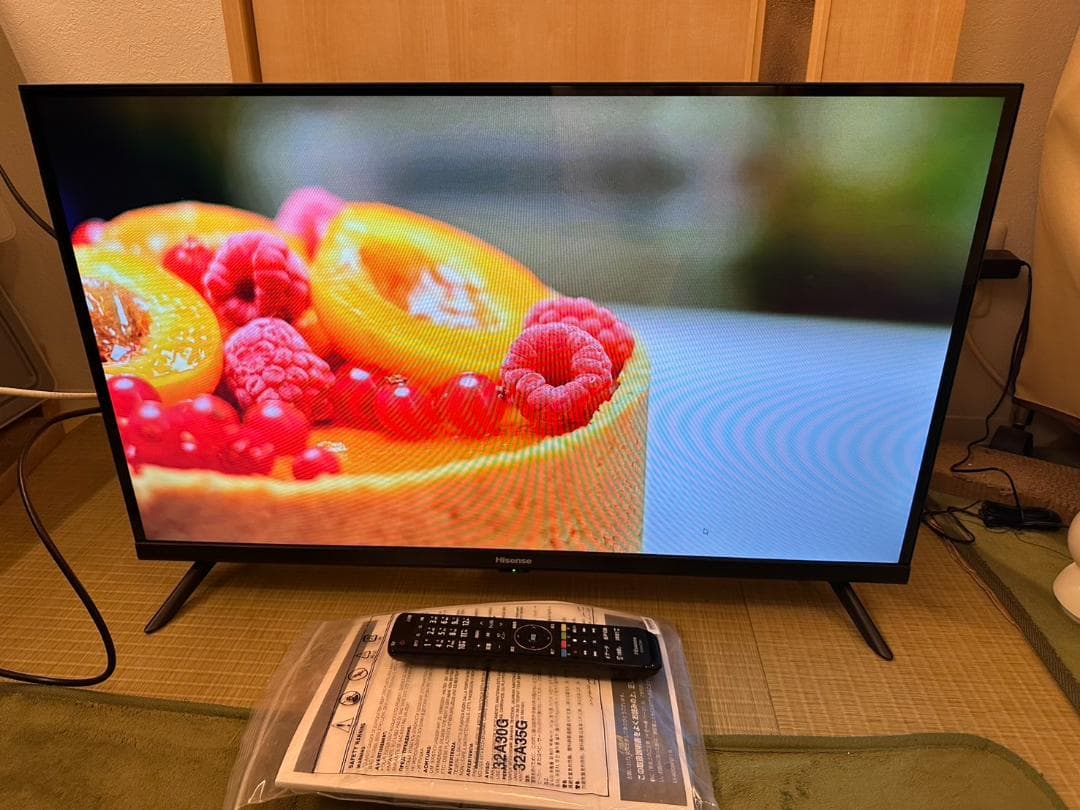 極美品2021年製！ハイセンス hisense 32型　テレビ 32A30G
