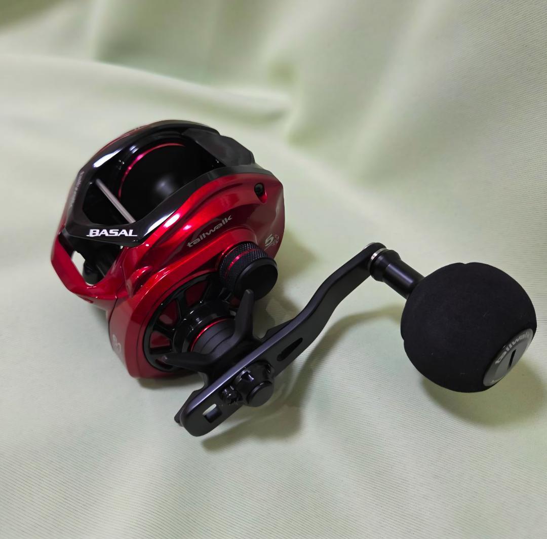 テイルウォーク リール ワイド バサル VT61L レッド
